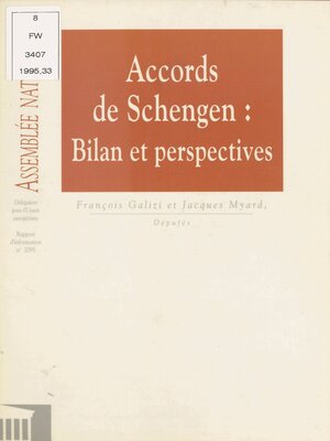 cover image of Accords de Schengen